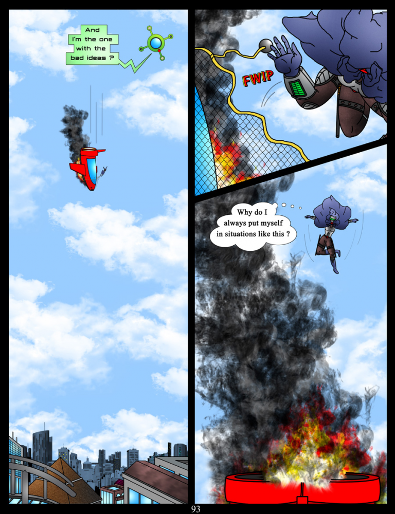 Comic: akacya the bounty hunter page 93 1