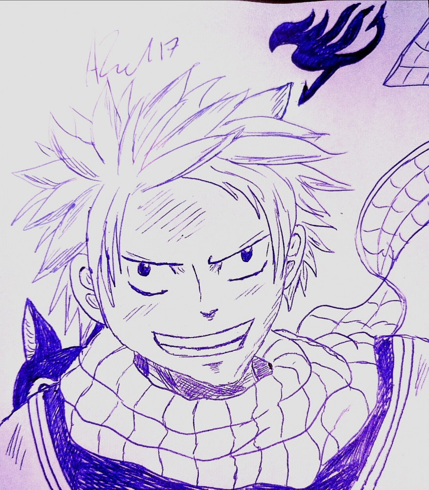 Illustration: Natsu (from Fairy Tail) 1