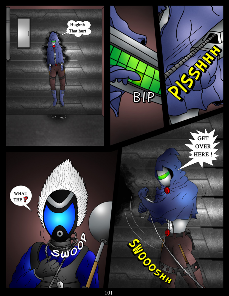 Comic: akacya the bounty hunter page 101 1