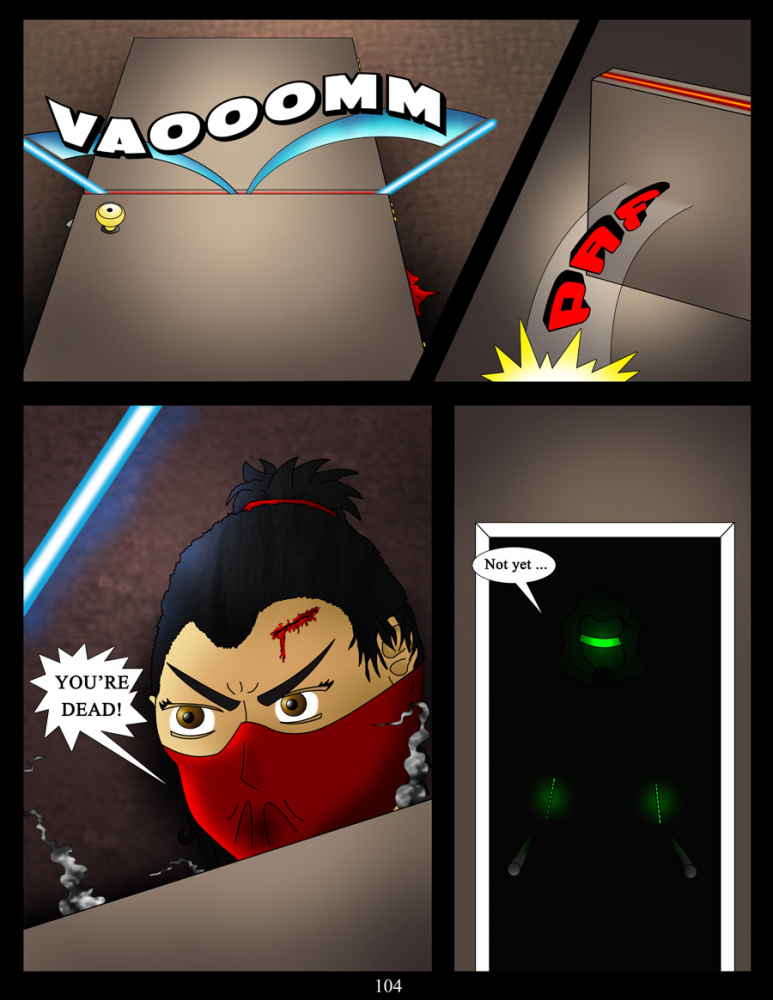 Comic: akacya the bounty hunter page 104 1