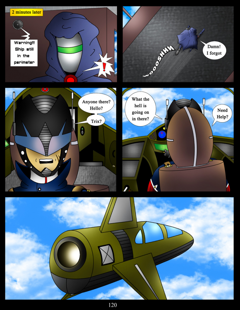 Comic: akacya the bounty hunter page 120 1