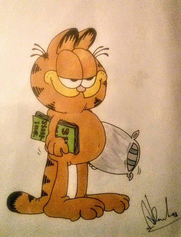 Cartoon: Garfield - Toonsup