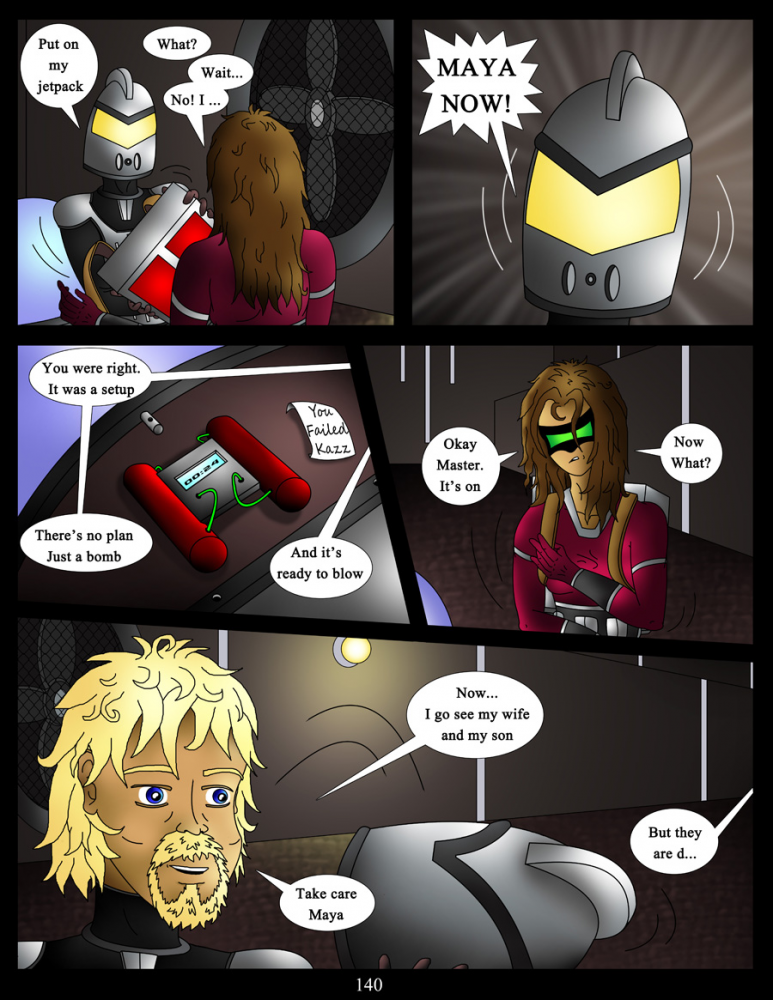 Comic: akacya the bounty hunter page 140 1