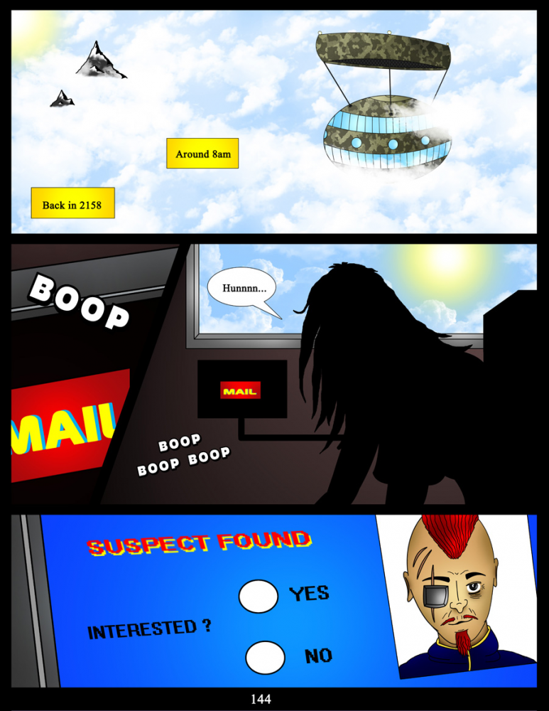 Comic: akacya the bounty hunter page 144 1