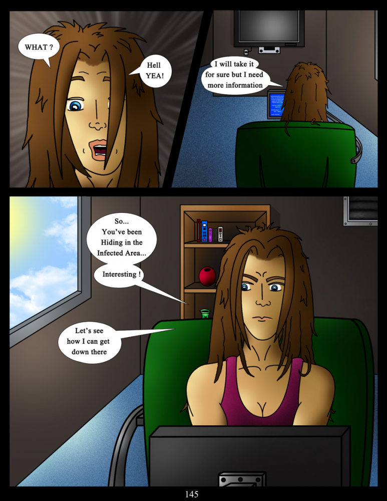 Comic: akacya the bounty hunter page 145 1