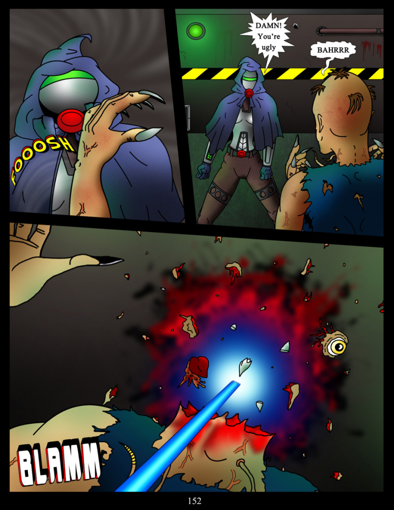 Comic: akacya the bounty hunter page 152 1