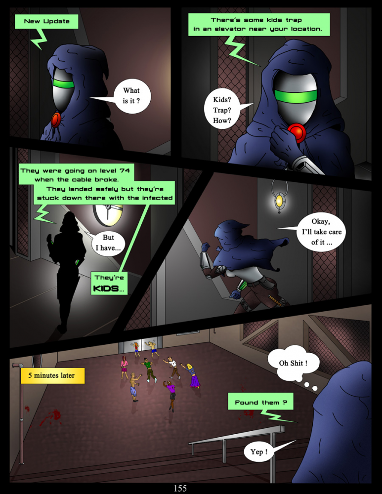 Comic: akacya the bounty hunter page 155 1