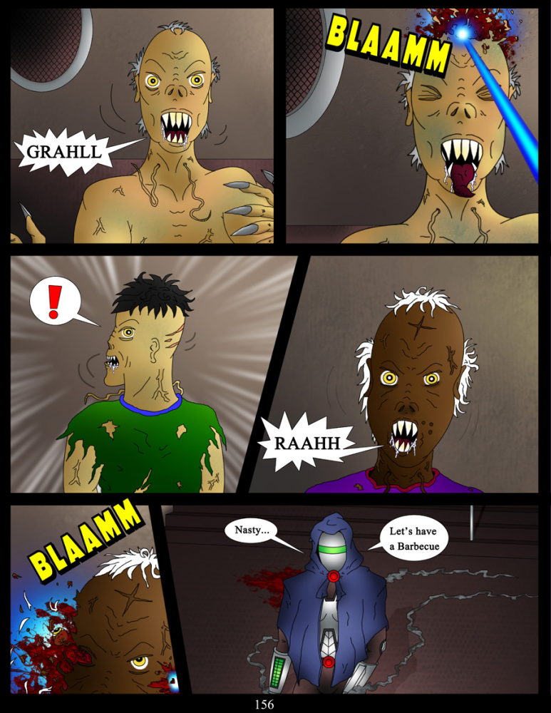 Comic: akacya the bounty hunter page 156 1