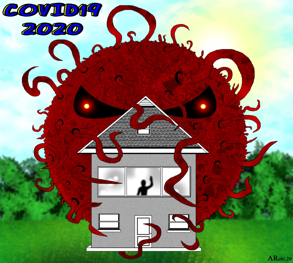 Concept Art / Character Design: Covid19 image 1