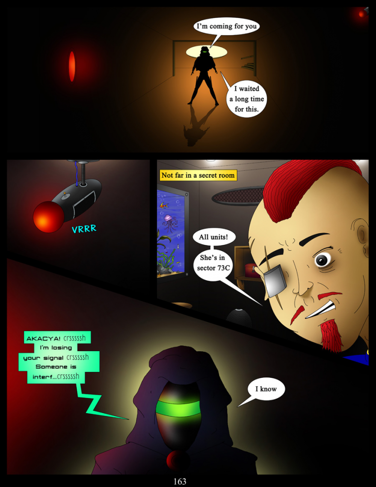 Comic: akacya the bounty hunter page 163 1