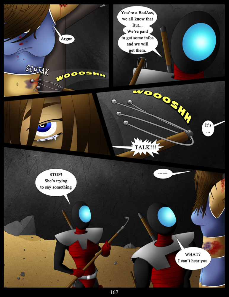 Comic: akacya the bounty hunter page 166 & 167 2