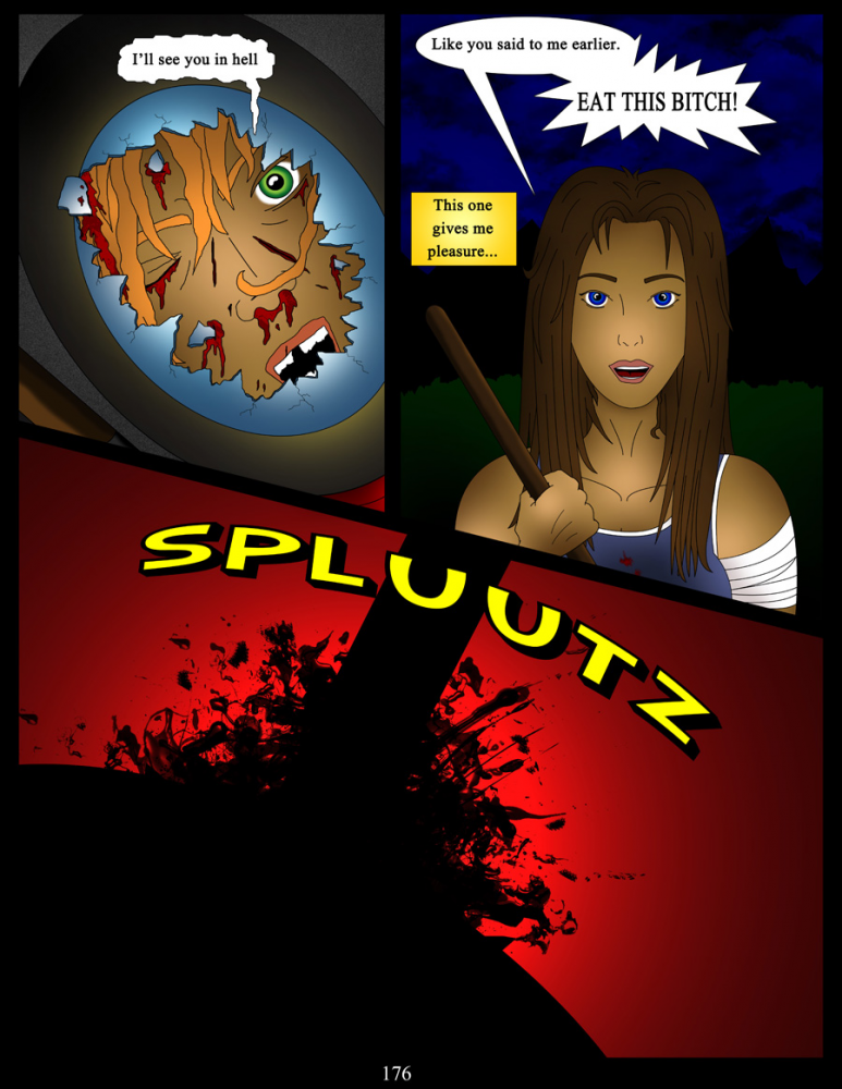 Comic: akacya the bounty hunter page 172 to 176 5