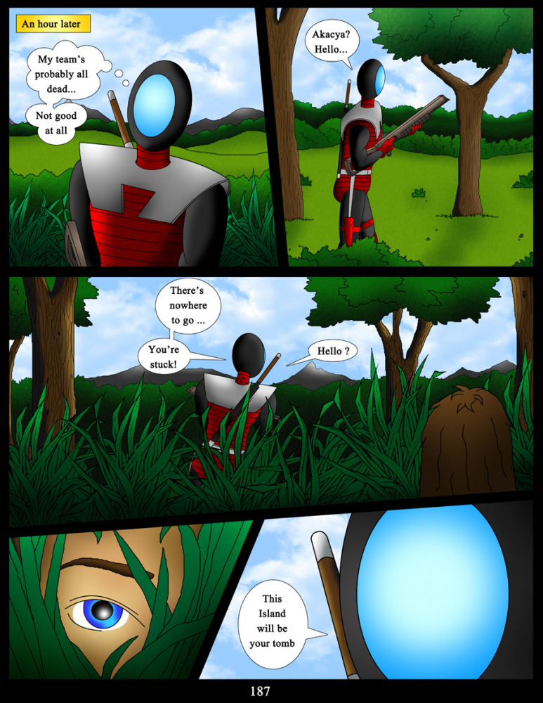 Comic: akacya the bounty hunter page 186 to 192 2