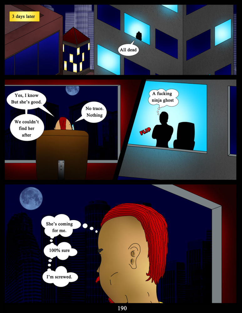 Comic: akacya the bounty hunter page 186 to 192 5