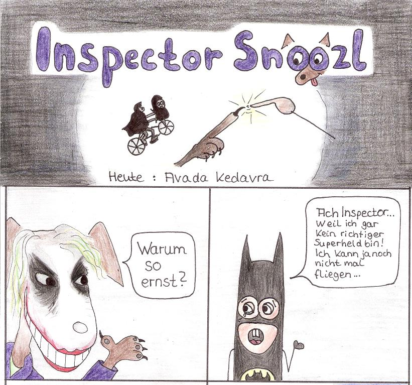 Comic: Inspector Snoozl - Avada Kedavra 1