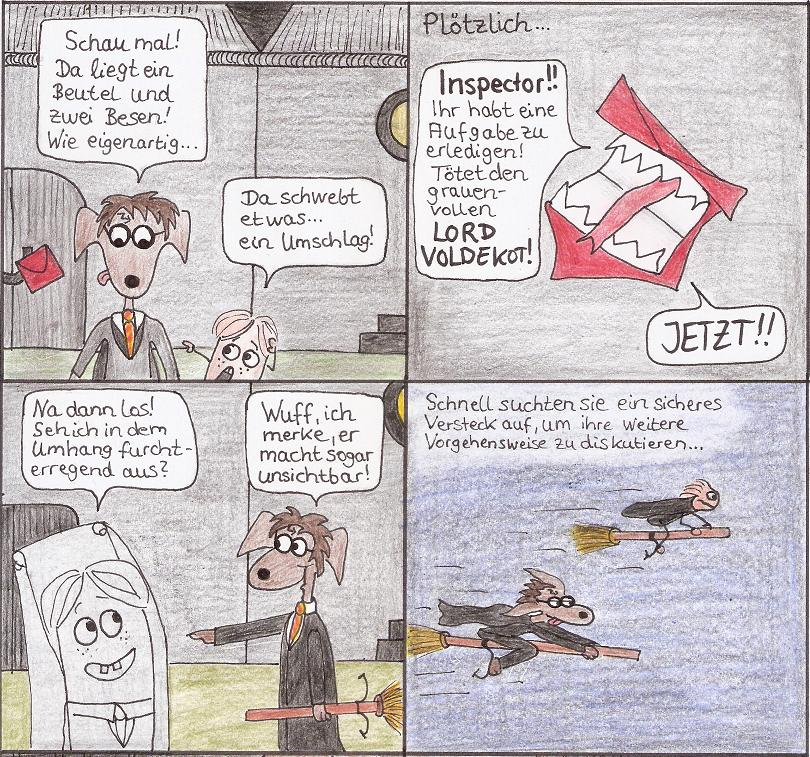 Comic: Inspector Snoozl - Avada Kedavra 7