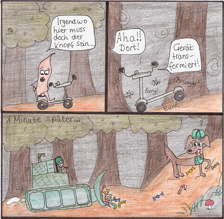 Comic: Inspector Snoozl - Du knusperst wohl nicht richtig! 3