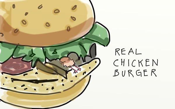 Comic: Chicken-Burger 1