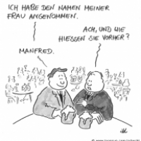 Der Name der Frau