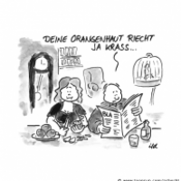 Orangenhaut