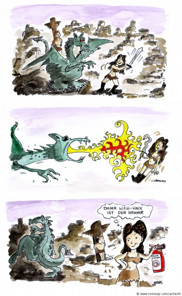 Comic: WOW-Hack 1