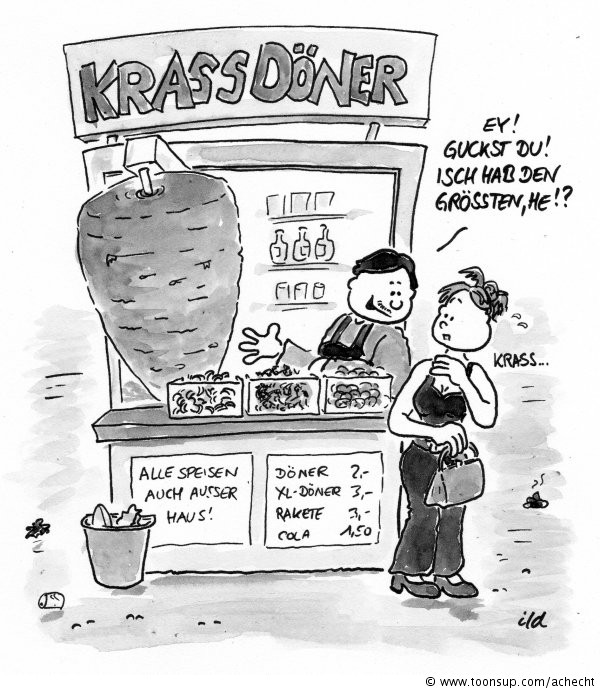 Cartoon: Den größten 1