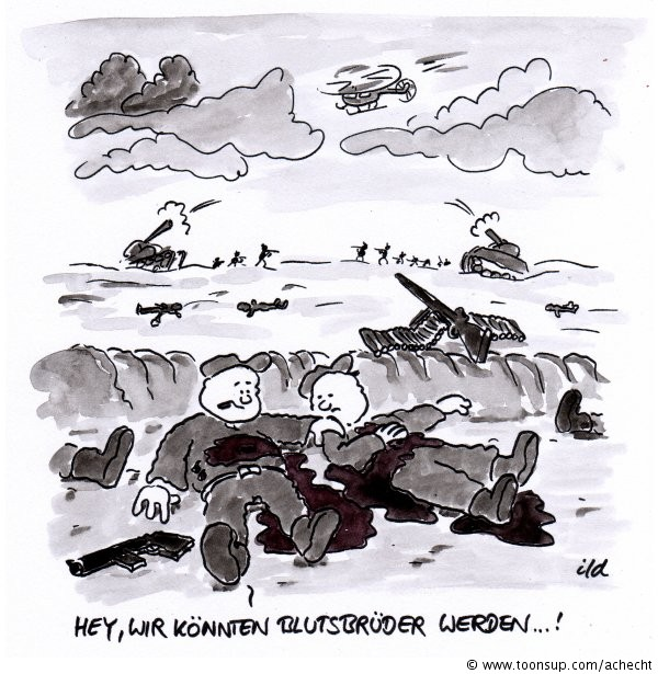 Cartoon: Blutsbrüder 1
