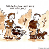 Der will doch nur spielen