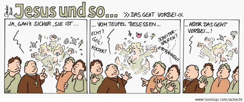 Cartoon: Das geht vorbei 1