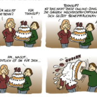 Torte für Toonsup