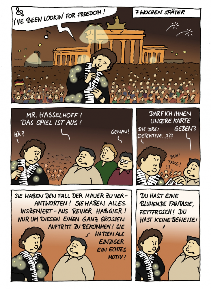 Comic: Die drei Fragezeichen und der Fall der Mauer 3