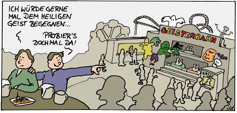 Cartoon: Probier's doch mal da 1