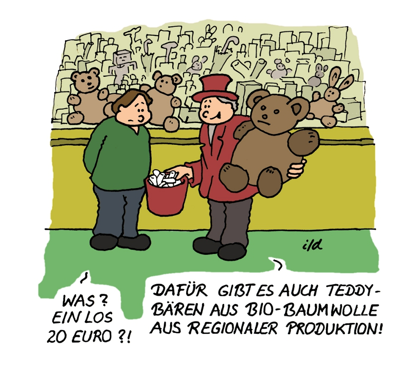 Cartoon: Ein los 20 Euro 1