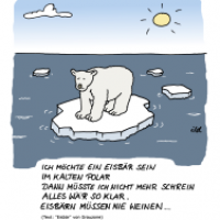 Ich möchte ein Eisbär sein