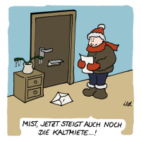 Kaltmiete steigt
