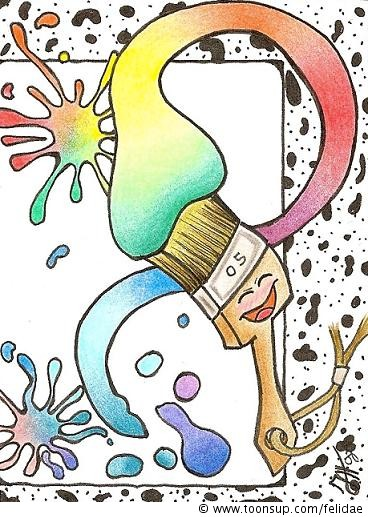 Illustration: Paint (auf 6,4 x 8,9 cm) 1