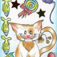 Kitty (auf 6,4 x 8,9 cm)