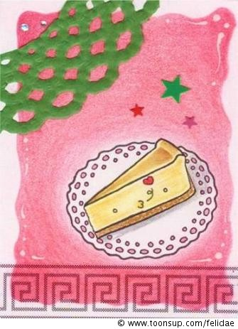 Illustration: German Cheesecake (auf 6,4 x 8,9 cm) 1