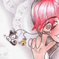 Kitty and me (auf 6,4 x 8,9 cm)
