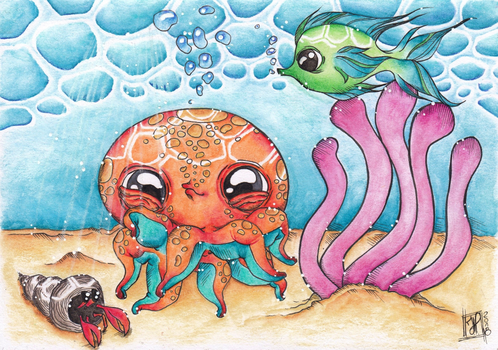 Illustration: Papiertest xD 1