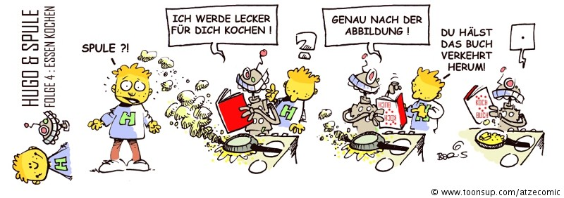 Comic: Hugo & Spule Folge 4 1