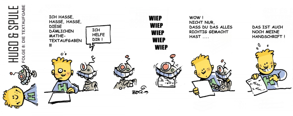Comic: Hugo & Spule Folge 8 1