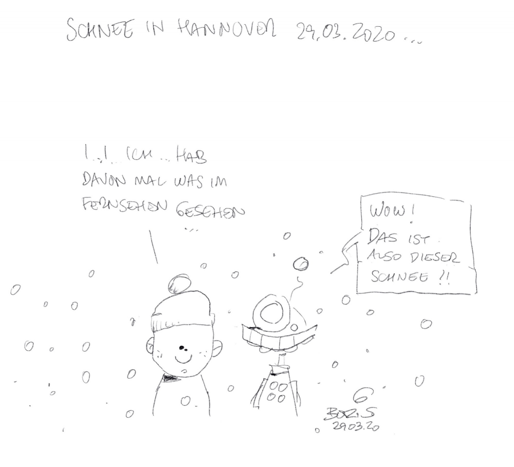 Cartoon: Schnee!!!!! 1