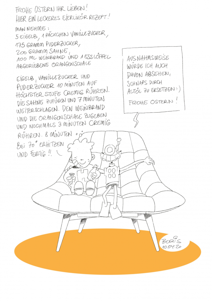 Cartoon: Frohe Ostern 2020 1