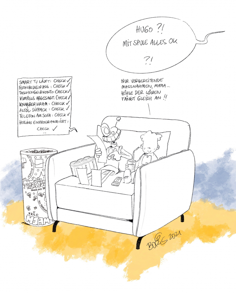 Cartoon: Check Check 1