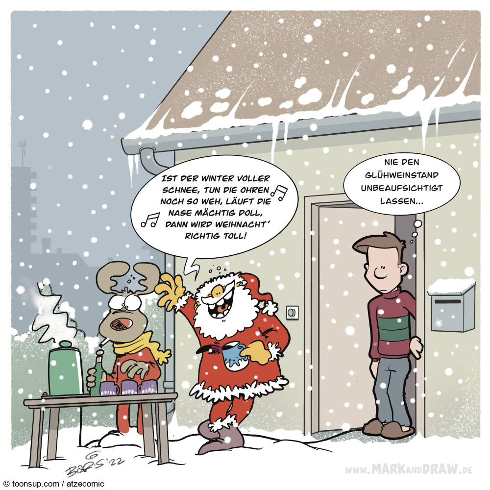 Cartoon: Finish the Cartoon Xmas Edition Glühwein 1