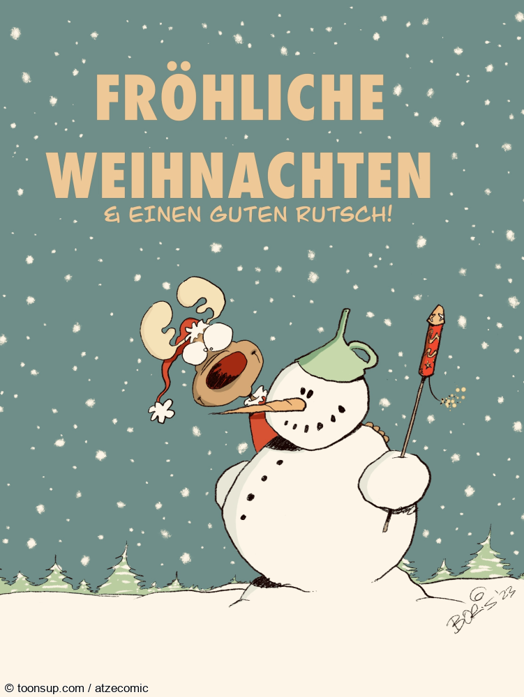 Cartoon: Frohes Fest! 1