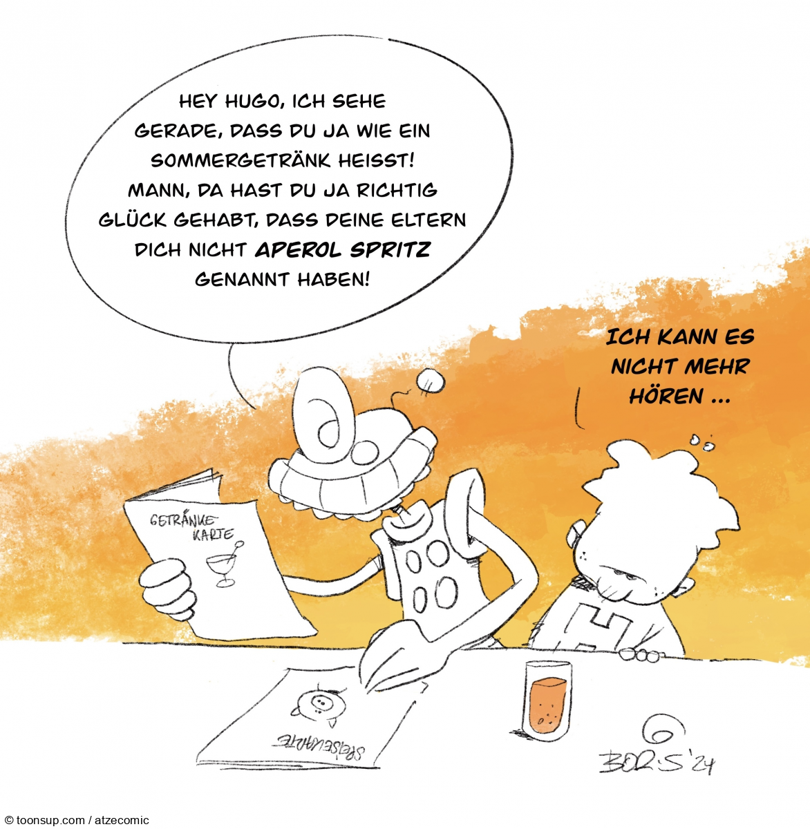 Cartoon: Sommergetränk 1