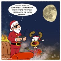 Finish the Cartoon Xmas 2024 Edition - Feueralarm