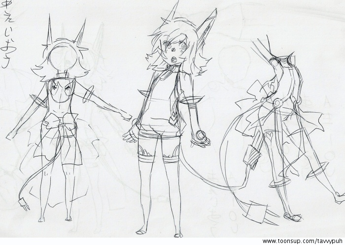 Concept Art / Character Design: WELCHES FARB SCHEMA ? 2
